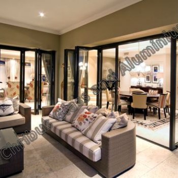Aluminium and glass installation by Chribus